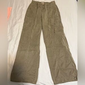 Maurices Olive Straight Leg Pants